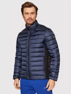 Calvin Klein Kurtka puchowa Recycled Side K10K108291 Granatowy Regular Fit - Kurtki męskie - miniaturka - grafika 1