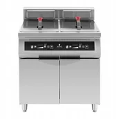 Frytownice gastronomiczne - Frytownica indukcyjna - 2 x 30 l - 60 - 190°C - Royal Catering RCIN-700-01 - miniaturka - grafika 1