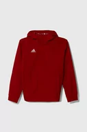 Kurtki i płaszcze dla dziewczynek - adidas Performance kurtka dziecięca ENT22 AW JKTY kolor czerwony - miniaturka - grafika 1