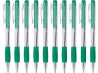 Długopisy - DŁUGOPIS JEDNORAZOWY TYPU CRISTAL ZIELONY - miniaturka - grafika 1