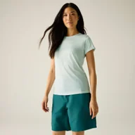 Koszulki i topy damskie - Regatta Koszulka damska Fingal Edition Niebieski, Rozmiar: 38 - miniaturka - grafika 1