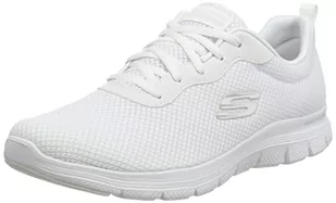 Skechers Damskie sneakersy Flex Appeal 4.0-Brilliant Vie, Wykończenie z białej siatki, 37 EU - Sneakersy damskie - miniaturka - grafika 1