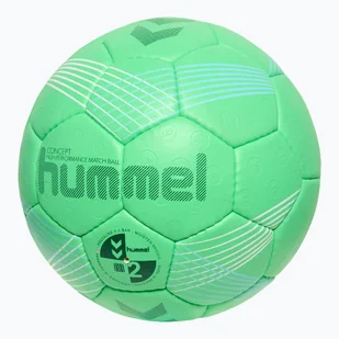 Piłka do piłki ręcznej Hummel Concept HB green/blue/white rozmiar 2 - Piłka ręczna - miniaturka - grafika 1