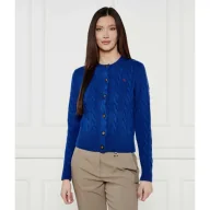 Swetry damskie - POLO RALPH LAUREN Wełniany kardigan Regular Fit z dodatkiem kaszmiru - miniaturka - grafika 1
