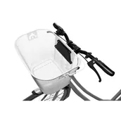 Koszyki rowerowe - BEST Kosz rowerowy Montowany Na Click MTCKZT00003WH MTCKZT00003WH - miniaturka - grafika 1