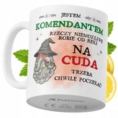 Kubki - Kubek Dla Komendanta na Prezent z Nadrukiem ze Zdjęciem 330 ml PoliDraw - miniaturka - grafika 1