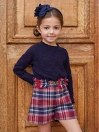 Spodenki damskie - Abel & Lula Szorty materiałowe 5712 Kolorowy Regular Fit - miniaturka - grafika 1