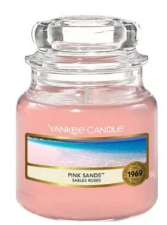 Świece - Yankee Candle Classic Small Jar świeca zapachowa Pink Sands 104g - grafika 1