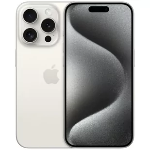 [outlet] Apple iPhone 15 Pro 128 GB White Titanium - Telefony OUTLET - miniaturka - grafika 1