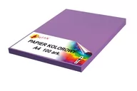Szkolne artykuły papiernicze - Papier Kolorowy A4 80G Fioletowy Ciemny 100 Arkuszy - miniaturka - grafika 1