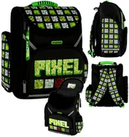Plecaki szkolne i tornistry - Plecak Szkolny Tornister Dla Chłopaka Klasy 1-8 Wzór Pixel Minecraft - miniaturka - grafika 1