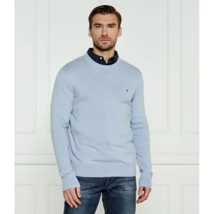 Tommy Hilfiger Sweter Regular Fit z dodatkiem kaszmiru - Swetry męskie - miniaturka - grafika 1