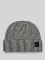 Czapki męskie - Czapka z czystej wełny model ‘Solid’ - miniaturka - grafika 1