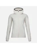 Bluzy damskie - Bluza damska Rossignol W Mid Layer Thin Fz biała M - miniaturka - grafika 1