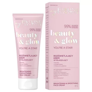 Eveline Beauty & Glow Rozświetlający Krem Wygładzający 75ml - Kremy do twarzy - miniaturka - grafika 1