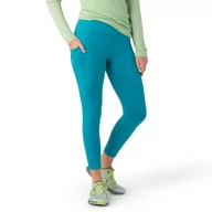 Bielizna sportowa damska - Legginsy damskie Smartwool Active 7/8 Legging deep lake - XS - miniaturka - grafika 1