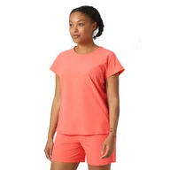 Koszulki i topy damskie - Damska koszulka Helly Hansen Thalia Summer Top peach echo - S - miniaturka - grafika 1
