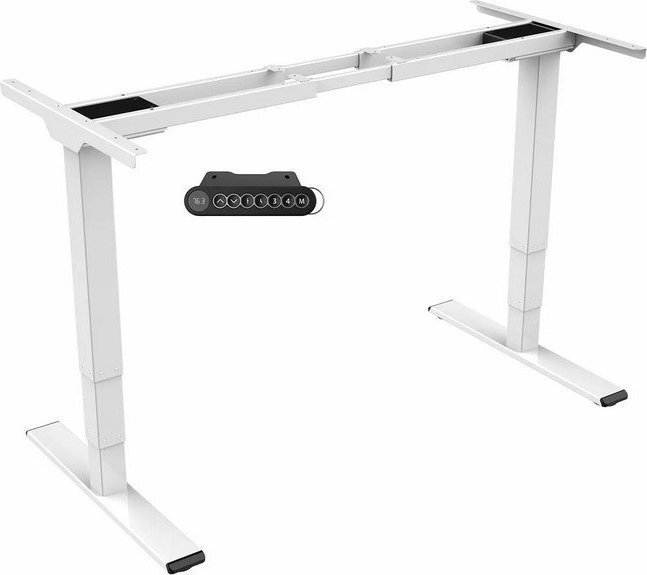 DM Elektrycznie regulowany stelaż z pamięcią 4 pozycji kolor biały