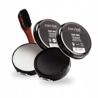 Środki do obuwia i ubrań - Pasta do Butów Czarna Szczotka Mazak Pasta Bezbarwna Zestaw Coccine 3w1 - miniaturka - grafika 1