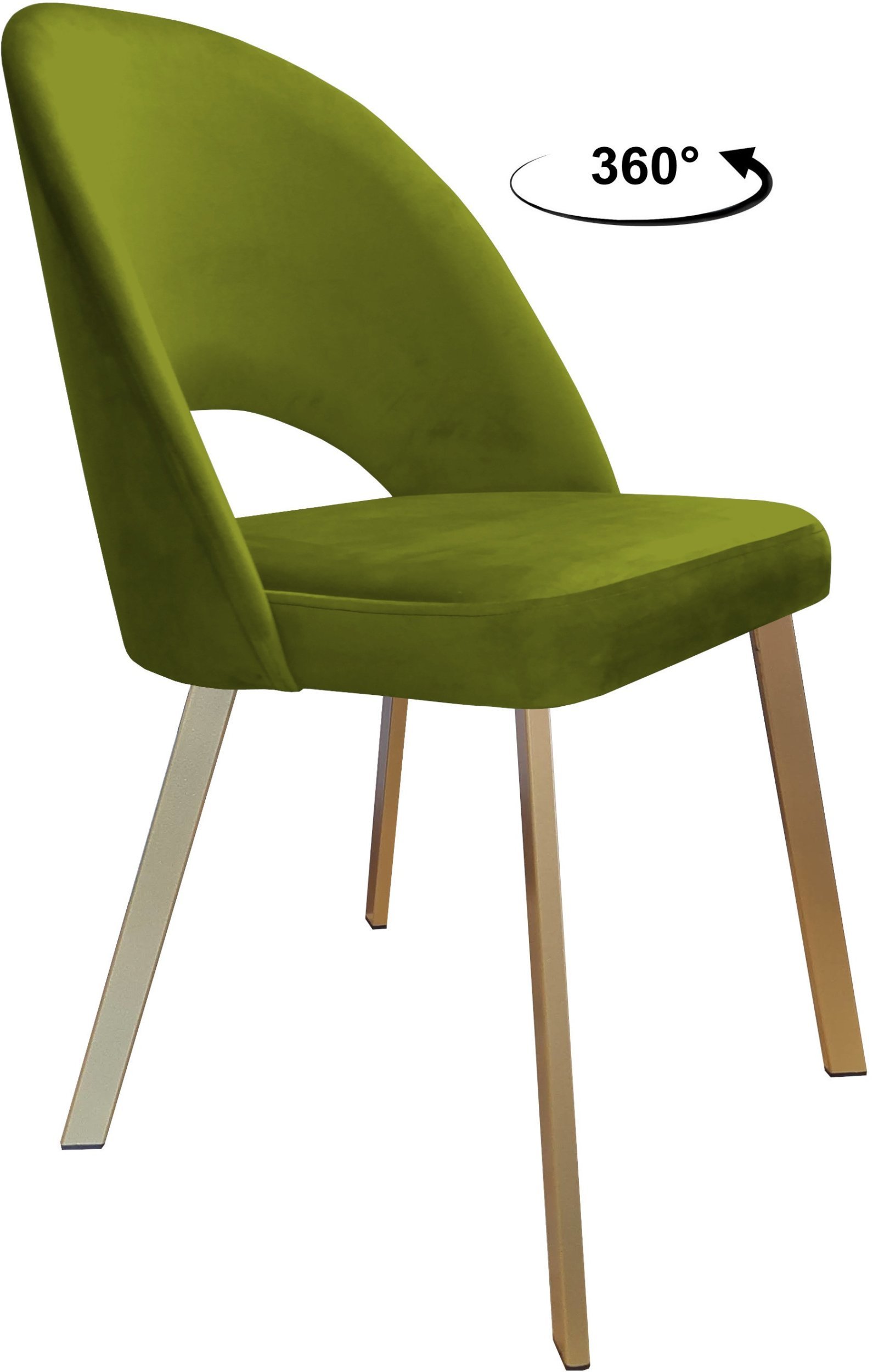 Krzesło obrotowe Polo podstawa Profil złota BL75