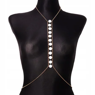 NASZYJNIK NA CIAŁO Z AGATAMI (C22/VIP/67/1AU) - Naszyjniki - miniaturka - grafika 1