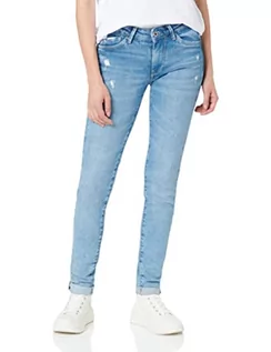 Spodnie damskie - Pepe Jeans jeansy damskie pixie, 000denim (Vs9), 29W / 32L - grafika 1