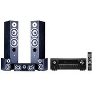 Kino domowe - Kino domowe DENON HTS S670H + WILSON Movix 5.0 Czarny - miniaturka - grafika 1