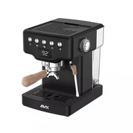 Ekspresy do kawy - AVX EM3202BE Snow White Black Edition - Czarny - miniaturka - grafika 1
