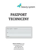 Pozostałe urządzenia kosmetyczne - Przeglďż˝d zerowy + zaďż˝oďż˝enie paszportu technicznego - miniaturka - grafika 1