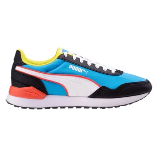 Buty dla dziewczynek - Męskie Sneakersy PUMA DISTA RUNNER TECH 38466512 – Zielony - grafika 1