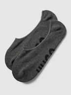 Skarpetki męskie - Skarpetki stopki z detalem z logo w zestawie 2 szt. - miniaturka - grafika 1