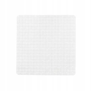 MATA ANTYPOŚLIZGOWA Do Wanny Pod Prysznic Do Łazienki 50,3x50,3 cm Biała - Wanienki dla dzieci - miniaturka - grafika 1