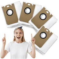Worki do odkurzaczy - Zamiennik worek do xiaomi Viomi V9 stacji dokującej zestaw 4 worki na brud - miniaturka - grafika 1