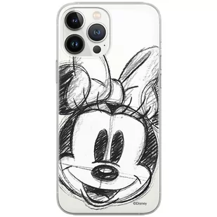 Etui Disney dedykowane do Samsung A41, wzór: Minnie 012 Etui częściowo przeźroczyste, oryginalne i oficjalnie licencjonowane - Etui i futerały do telefonów - miniaturka - grafika 1