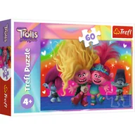 Puzzle - Puzzle 60 Przyjacielskie Trolle TREFL - miniaturka - grafika 1