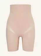 Spodenki damskie - Calvin Klein Szorty Modelujące Stay-Put Stretch beige - miniaturka - grafika 1