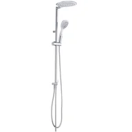 Panele prysznicowe - Deszczownia Alesia biała/chrom Invena - miniaturka - grafika 1