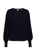 Swetry damskie - ESPRIT Sweter damski, 400/granatowy., XXL - miniaturka - grafika 1