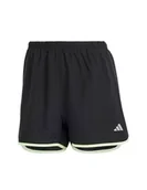 Spodenki damskie - adidas Damskie szorty Run It, XS4 czarne, Czarny, XS - miniaturka - grafika 1