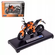 Samochody i pojazdy dla dzieci - KTM 1290 Super Duke R model w skali 1:18 Welly motocykl motor - miniaturka - grafika 1