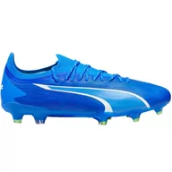 Buty sportowe męskie - Buty Piłkarskie Puma Ultra Ultimate M FG/AG 107311 (kolor Niebieski, rozmiar 43) - miniaturka - grafika 1