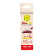 Testy ciążowe i diagnostyczne - AlkoTest, jednorazowy atestowany test na obecność alkoholu w wydychanym powietrzu, 1 sztuka KRÓTKA DATA - miniaturka - grafika 1
