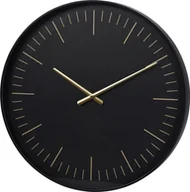 Zegary - Home Styling Collection Zegar ścienny nowoczesny, złote wskazówki, Ø 50,7 cm - miniaturka - grafika 1