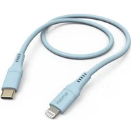 Akcesoria do tabletów i e-booków - Hama Flexible USB-C - Lightning (niebieski) - miniaturka - grafika 1