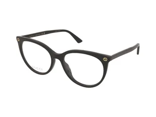Dioptrie szkieł Gucci GG0093O 007 - Okulary korekcyjne, oprawki, szkła - miniaturka - grafika 1