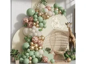 Balony i akcesoria - Zestaw balonów do girlandy Safari - 116 szt. - miniaturka - grafika 1