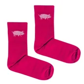Skarpetki damskie - Love Poland Design, Skarpetki Sportowe Świnka, rozm. 37-41 - miniaturka - grafika 1