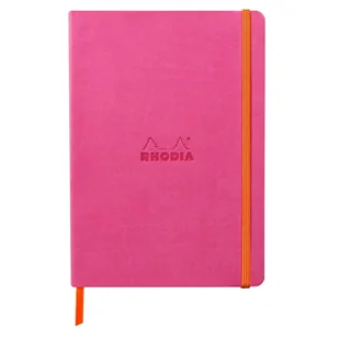 Notatnik Rhodia A5, miękka oprawa, kropki, Fuksja - Notesy i bloczki - miniaturka - grafika 1