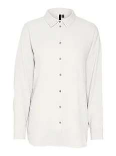Vero Moda Koszula "Natali" w kolorze białym - Bluzki damskie - miniaturka - grafika 1