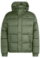Kurtki męskie - FILA Bensheim Padded kurtka męska, khaki-zielony (Oil Green), S - miniaturka - grafika 1
